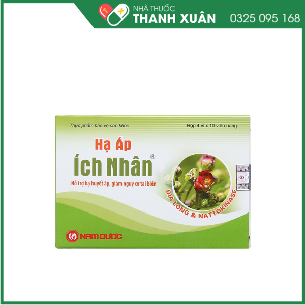 Hạ Áp Ích Nhân hỗ trợ tăng cường sức bền thành mạch, hỗ trợ giảm huyết áp cao
